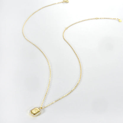 12 Signs of Zodiac Cubic Zirconia Necklace | Vallria