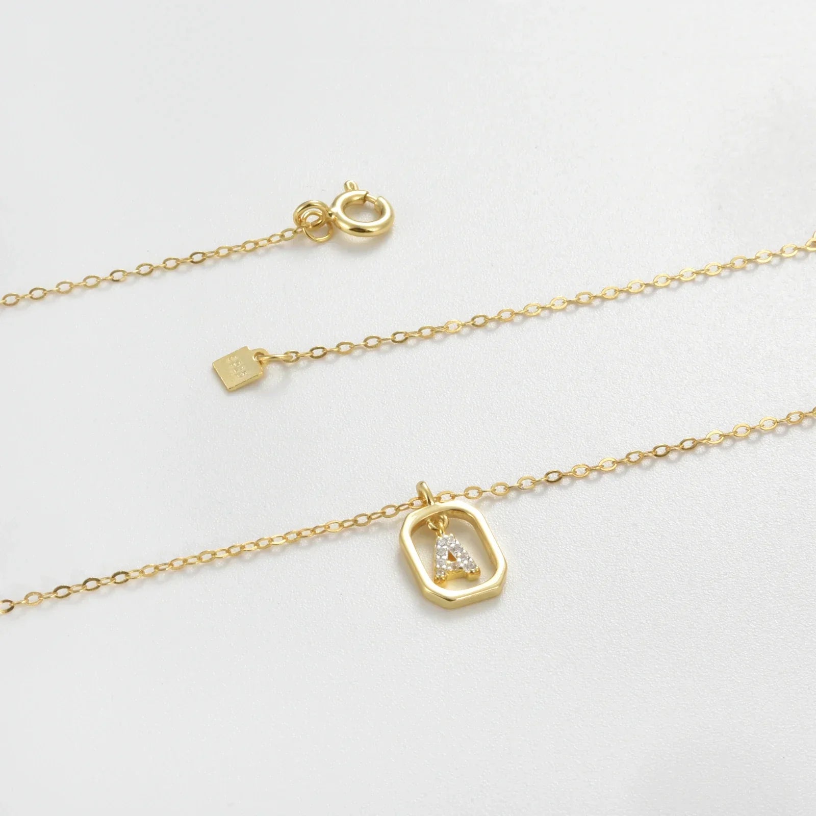 Initials with Zirconia Necklace | Vallria