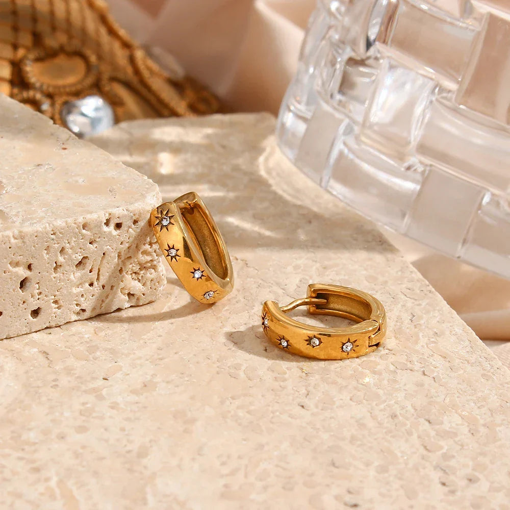 Stella Cubic Zirconia Earring | Vallria