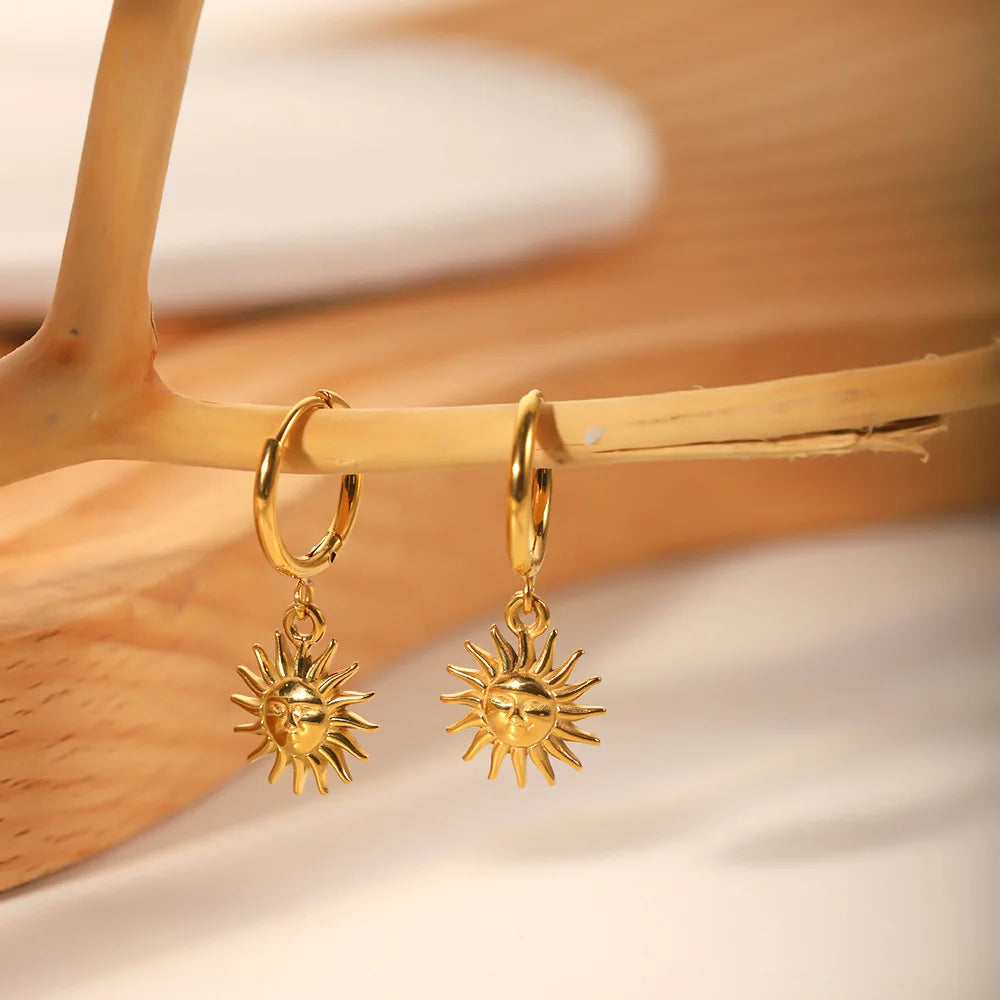 Sun of May Earrings | Vallria