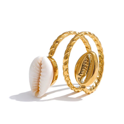 Double Snails Ring | Vallria