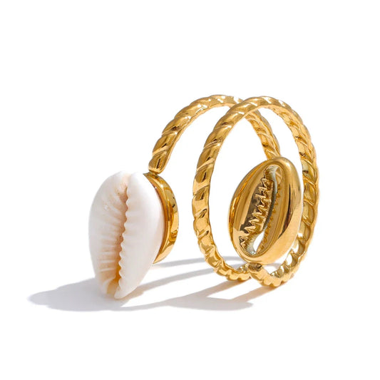 Double Snails Ring | Vallria