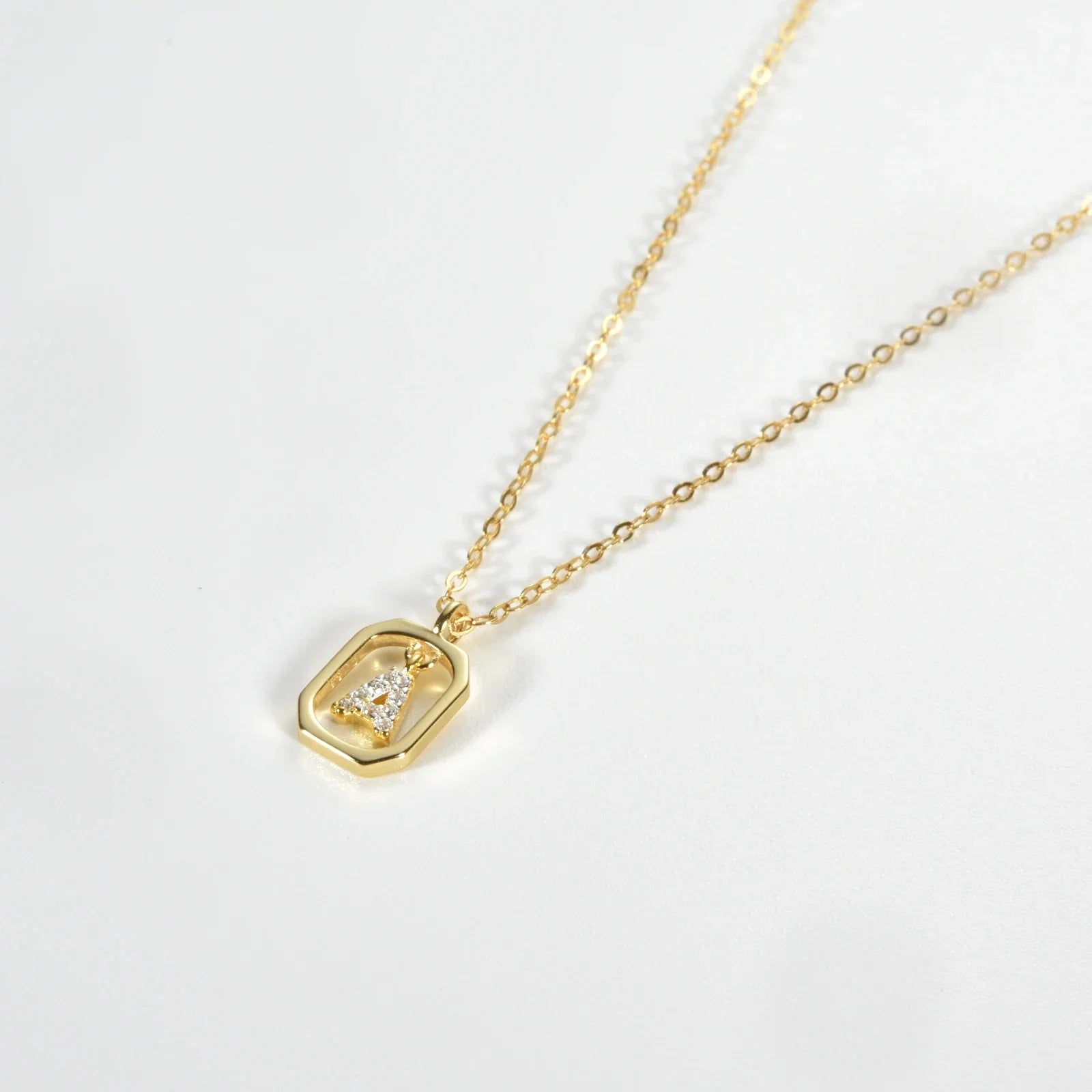 Initials with Zirconia Necklace | Vallria