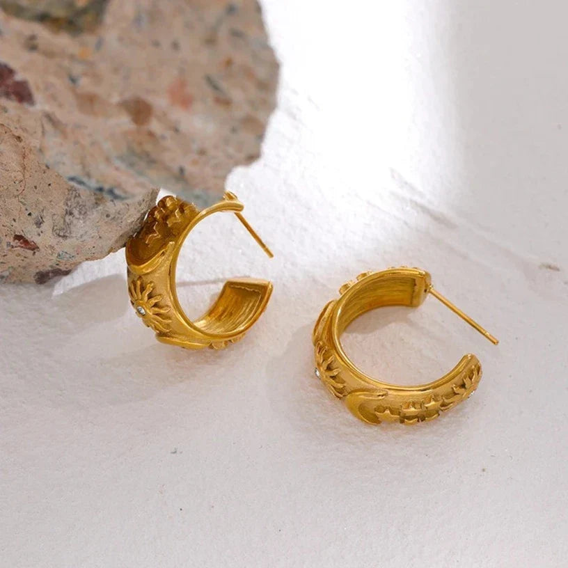 Hoop Celeste Earring | Vallria
