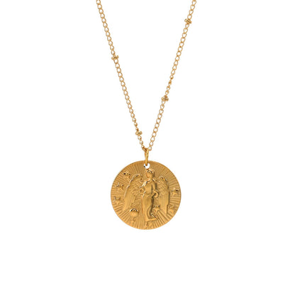 Zodiac with Symbols of Constellations Necklace | Vallria