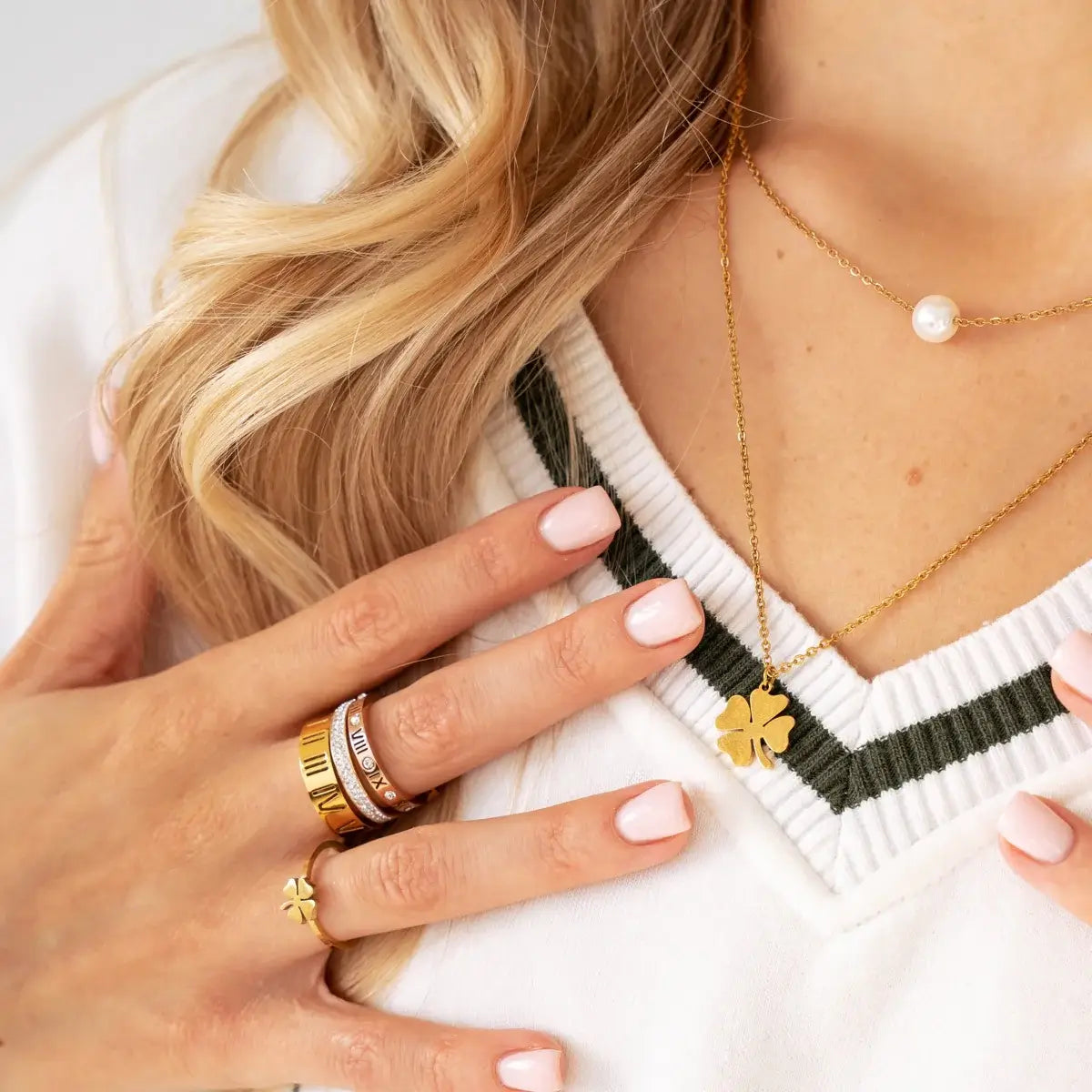 Triple Roman Numerals Ring | Vallria