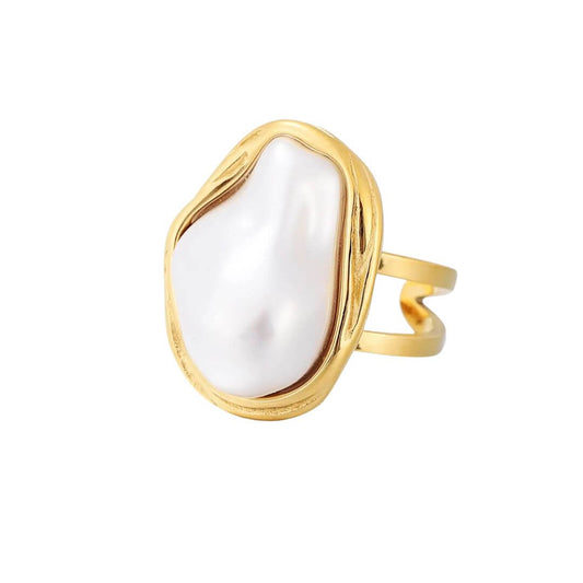 Pearl Aura Ring | Vallria