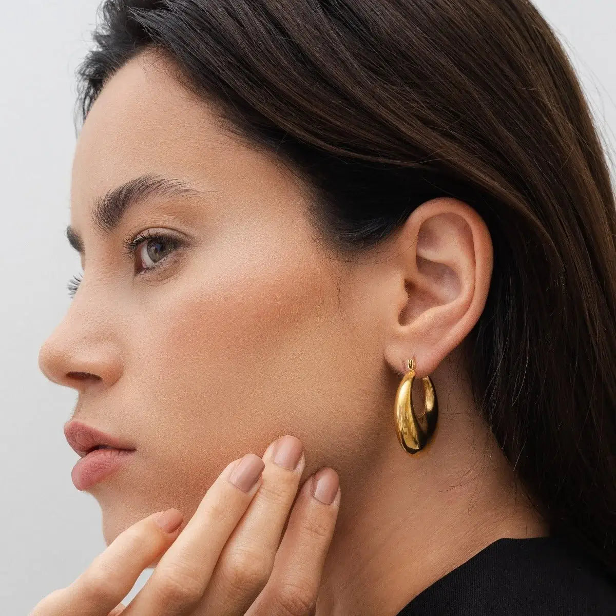 Hoop Bold Nolita Earring | Vallria