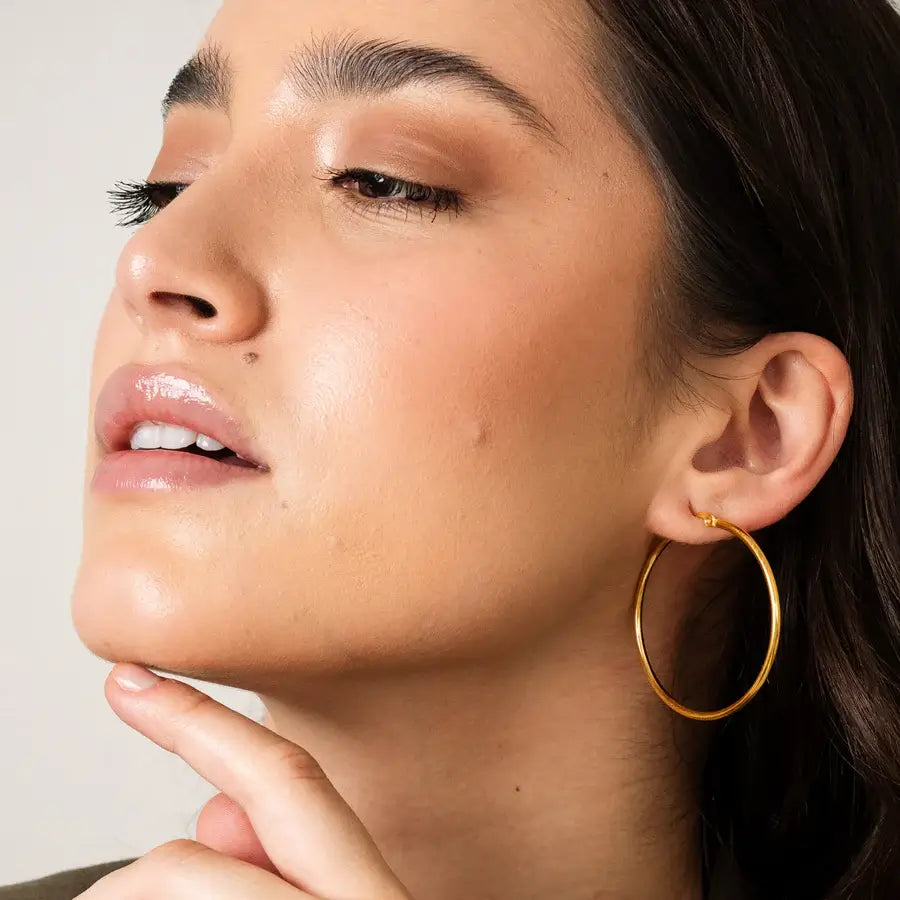 Hoop Classic Earring | Vallria
