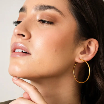 Hoop Classic Earring | Vallria