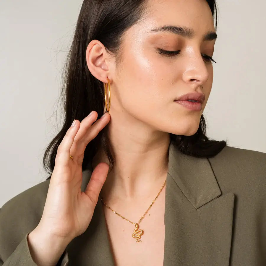 Hoop Classic Earring | Vallria