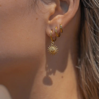 Sun of May Earrings | Vallria