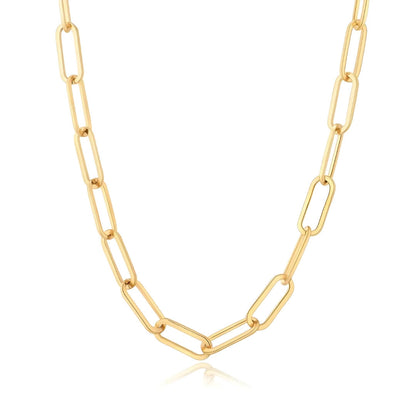 Chain Link Long Necklace | Vallria