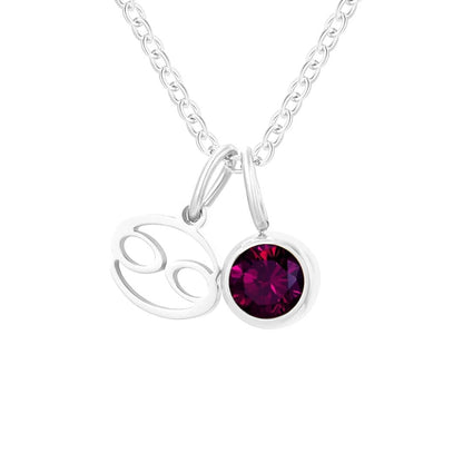 Signs with Stones of Birth Necklace | Vallria