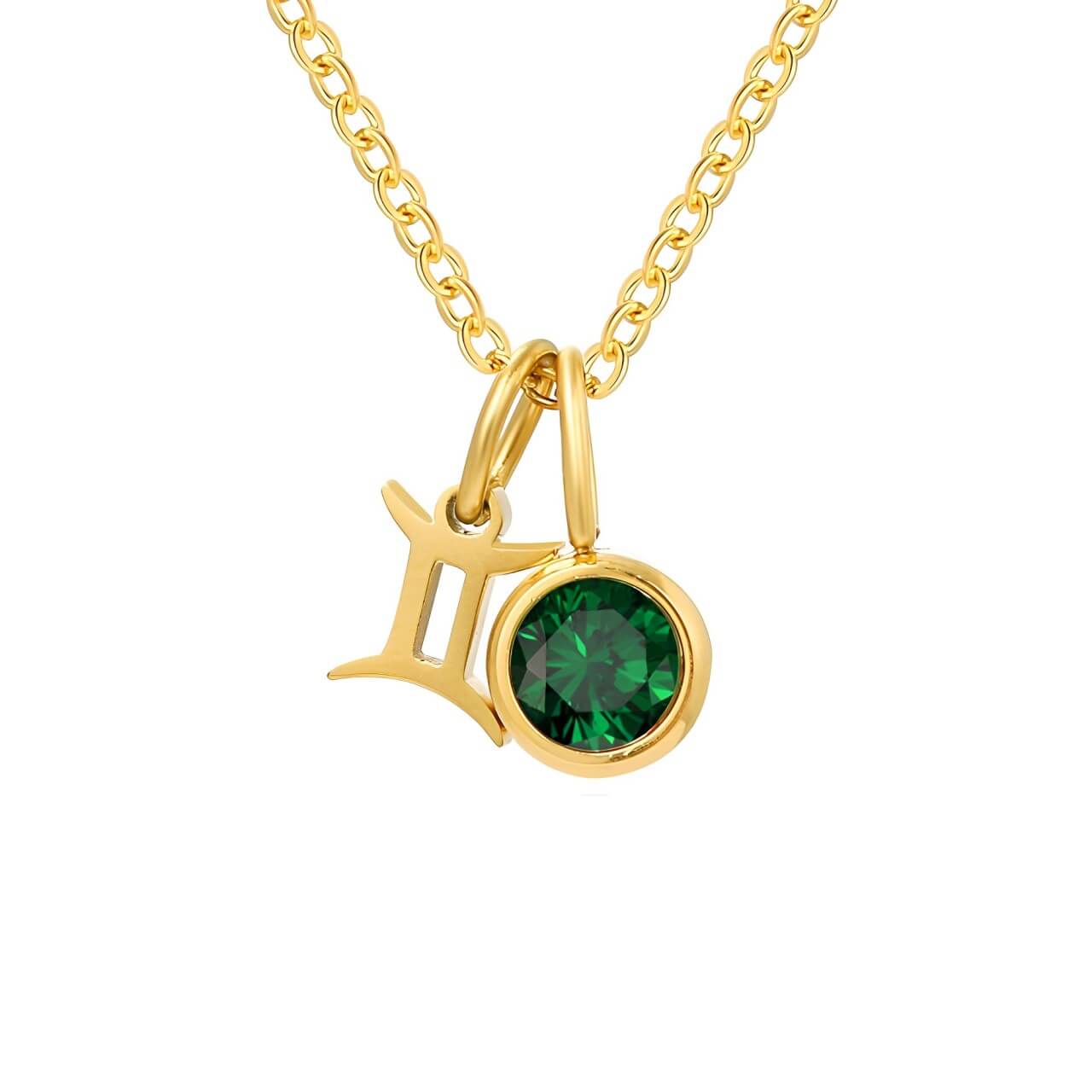 Signs with Stones of Birth Necklace | Vallria