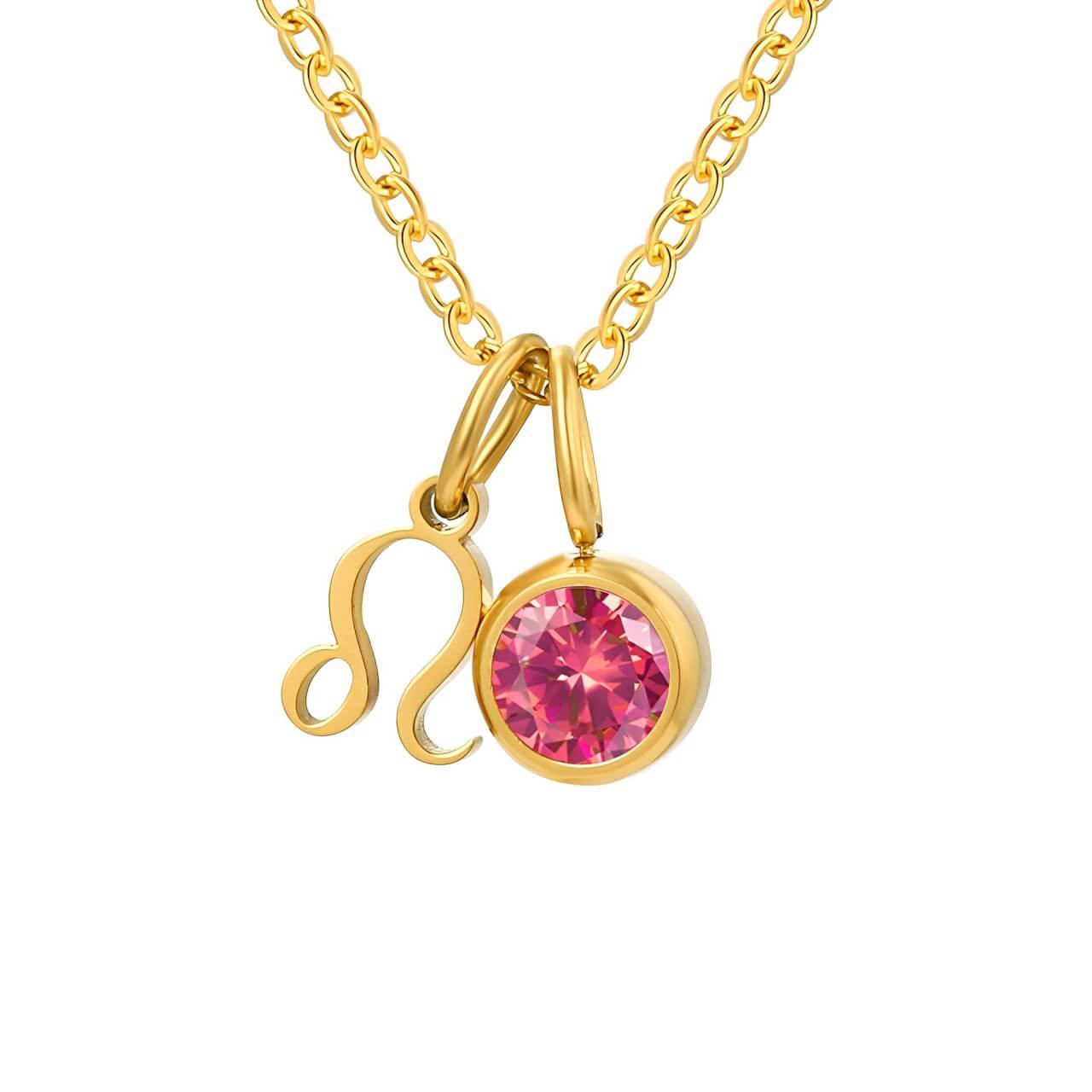 Signs with Stones of Birth Necklace | Vallria