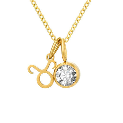 Signs with Stones of Birth Necklace | Vallria