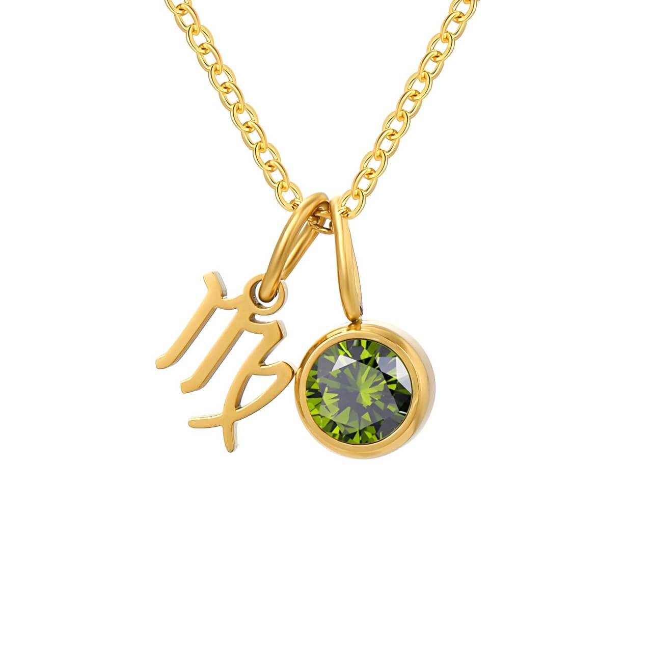 Signs with Stones of Birth Necklace | Vallria
