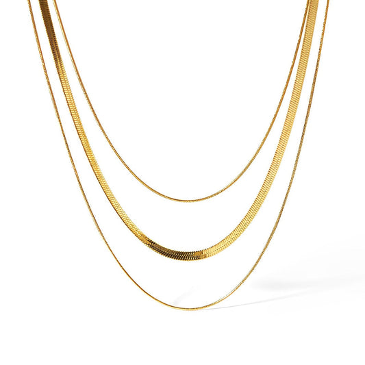 Mixed of Mesh and Tail of Mouse Necklace | Vallria