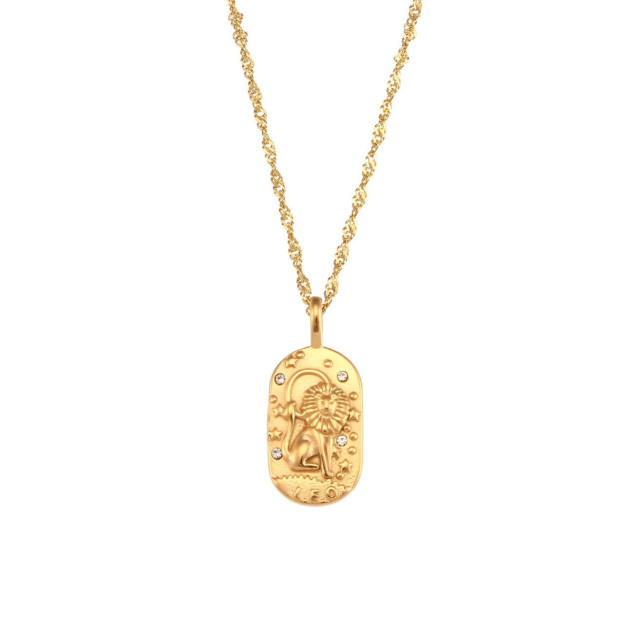 Zodiac Chain Braided Necklace | Vallria