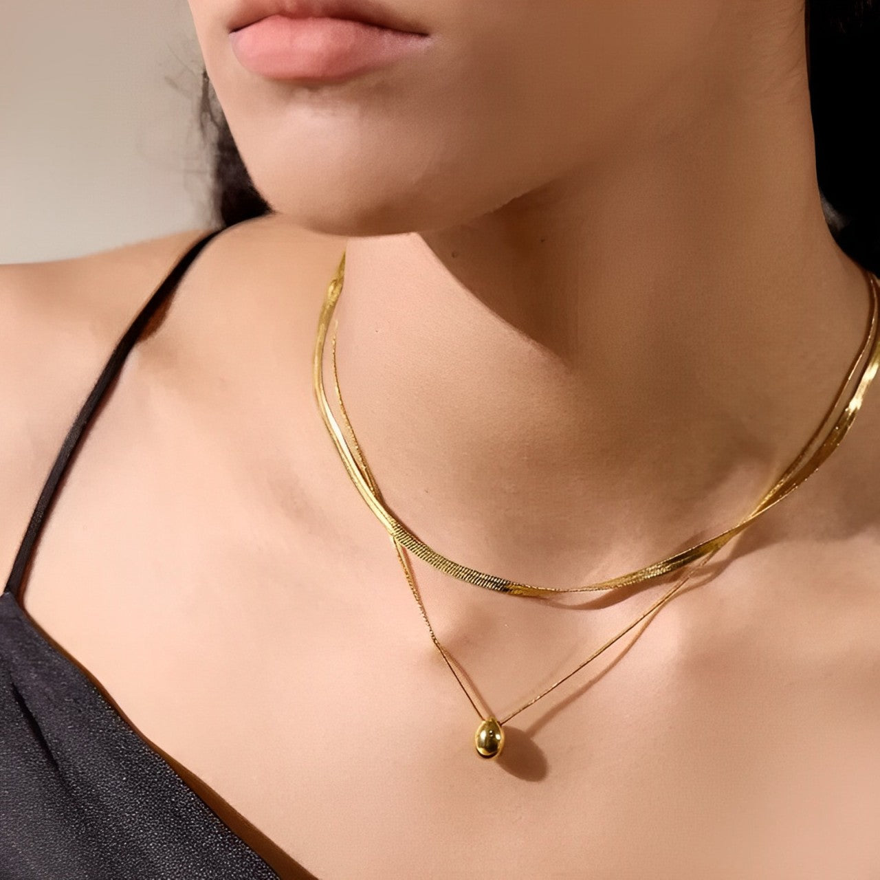Mixed Goccia Necklace | Vallria