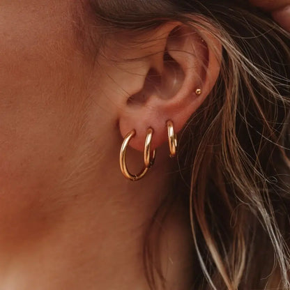 Hoop Trio Earrings | Vallria