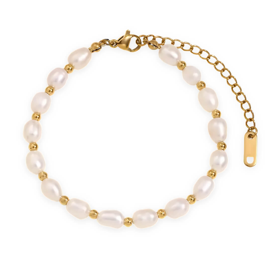 Classic Pearl Natural Bracelet | Vallria