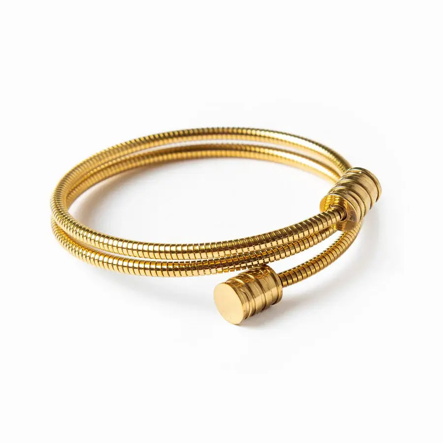 Triple Spiral Bracelet | Vallria