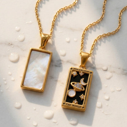 Tarot - Necklaces with the Pendants Cards Collection | Vallria